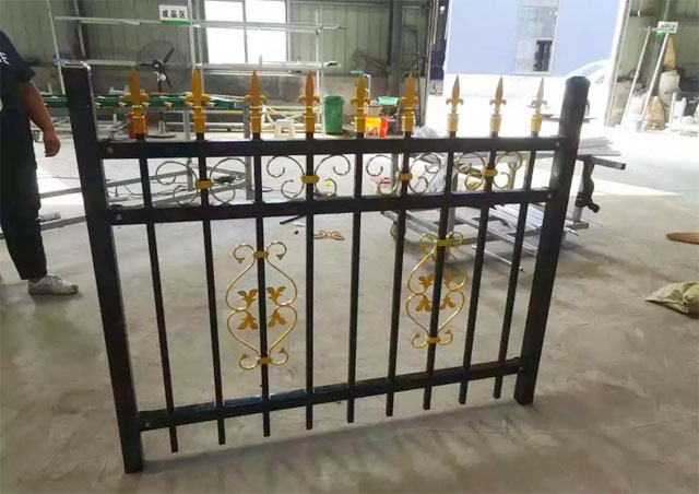 鐵藝欄桿金屬氟碳漆